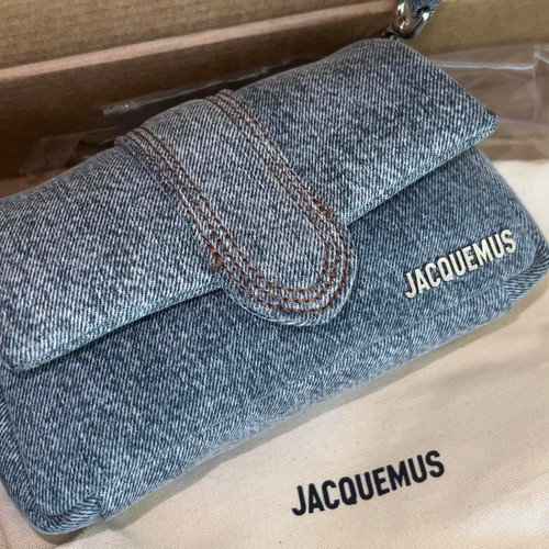 Jacquemus small Le Bambimou denim shoulder crossbody bag