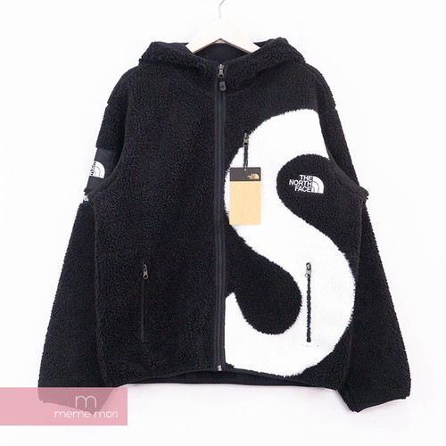 Supreme×THE NORTH FACE 2020AW S Logo Hooded Fleece Jacket