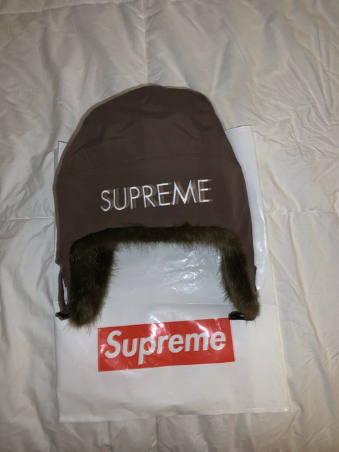 2018 Supreme GORE-TEX Taped Seam Trooper Winter Hat