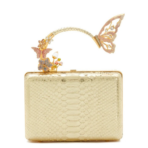 MING RAY PRIMA Python with 24K gold plating BAG