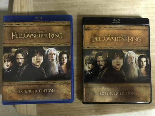 The Lord of the Rings The Motion Picture Trilogy (The Fellowship of the Ring  The Two Towers  The Return of the King Extended Editions) [Blu-ray]
