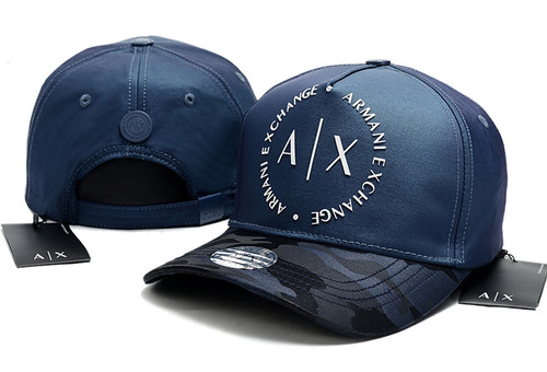 2020 Top Fashion AX LOGO hot Armani exchange cap(Navy