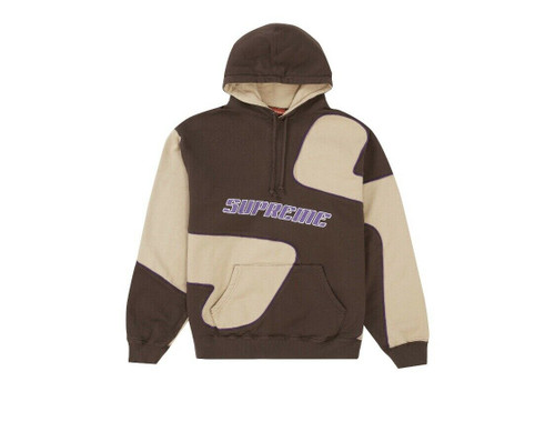 Supreme Big S Hooded Sweatshirt Brown Brand New FW20 Unopened