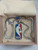 Louis Vuitton NBA Logo silver pendant necklace