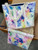 Louis Vuitton New Tote GM White Watercolor Multicolor Monogram Logo Shoulder Bag