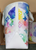 Louis Vuitton New Tote GM White Watercolor Multicolor Monogram Logo Shoulder Bag