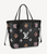 Louis Vuitton Neverfull MM Wild At Heart Black White Tote Handle Shoulder Bag