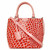LOUIS VUITTON Verni Jungle Dot Open Tote Shoulder Bag Pink M42032