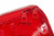 Louis Vuitton PVC Monogram Keepall Bandouliere 50 Grenadine Red