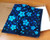 Louis Vuitton Scarf Bandana Cherry Blossom Navy Blue Monogram LV New Rare 22 in