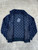 Louis Vuitton Mens Monogram Jacquard Fleece Zip Through Jacket Nuit Blue