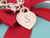 Tiffany & Co Silver Alphabet Letter S Heart Charm Pendant Bracelet 7.5