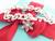 Tiffany & Co Silver Snowflake Charm Pendant Bracelet 7.75