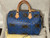 Louis Vuitton Speedy Handbag 30 Yayoi Kusama Limited Edition in Blue