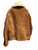 Louis Vuitton Brown Monogram Leather Shearling Jacket