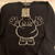 a bathing ape and kaws collaboration Poop print Knitwear Extreme rare Black