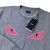 Fendi Bag Bugs Grey & Pink Studded Sweatshirt