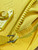 Louis Vuitton X Virgil Abloh Yellow Volga Wrislet Pouch Pochette