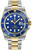 NEW Rolex Submariner Date Gold  Steel Blue Dial Men's Watch 116613LB