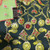 Hermes Scarf Stole Tresors Retrouves Annie Faivre Green Ornament Silk New 90 cm