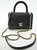 Chanel 20K Black Caviar Extra Mini Coco Handle CC Quilted Gold Chain Flap Bag