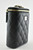 Chanel 21S Flat Box Case Mini Black Caviar Vanity Chain Shoulder Crossbody Bag