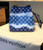 LOUIS VUITTON Escale Neonoe Shoulder Bag Purse M45126 Blue Monogram New Receipt