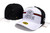 Gucci White Double gucci Monogram Logo Baseball Cap with Black Logo