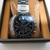Seiko Selection S SBPY167 Solar Chronograph Men's Watch Black Silve