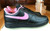 Nike By You ID Air Force 1 Black Pink Gum Bottom CT7875 994