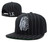 Snapback hat with Last Kings black and white logo, design 5