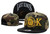 Last Kings Snapback Hats in Camouflage with Yellow Logos