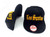 Black Los Santos Snapback Hat with Yellow Logo