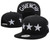 Black GIVENCHY Star Snapback hat/hats with White Logo