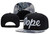 Style 13 DOPE Snapback Hat with Black and White Logo