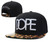DOPE Snapback Cap with Black and White Logo - Style 19
