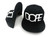DOPE Snapback Hat with White Logo on Black - Style 25