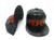 Black with Blue Logo DOPE Snapback Hat
