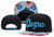 DOPE Snapback Hat with Black and Blue Logo - Style 1