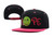 Style 2 Black with Pink Logo DOPE Snapback Hat
