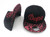 Black and Pink DOPE Snapback Hat with Style-9 Logo