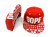 Red Snapback Hat with White DOPE Logo (Variant 3)