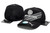 Auth RARE Mercedes-Bens Leather Luxury Classic Baseball Cap Hat Black