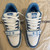 New and Authentic Louis Vuitton Trainer Denim Bluewhite SOLDOUT