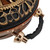 Faux Leather Satchel Fashion Real Clock Handbags Evening Crossbody Bags Vintage