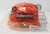 Supreme Gradient Box Logo Fitted Hat Size 7 12 Orange Ss23 Brand New