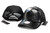 Leather  Versace Medusa Baseball Cap (Black with Metal Logo)
