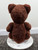 Chrome Hearts Brown Wool Fur Silver Teddy Bear