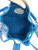 LOUIS VUITTON YK Nano Noe Shoulder Bag M81985 Blue Infinity Dot Purse Auth New