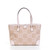 GUCCI Ophidia Jumbo GG Medium Tote In Camel & Pink Canvas